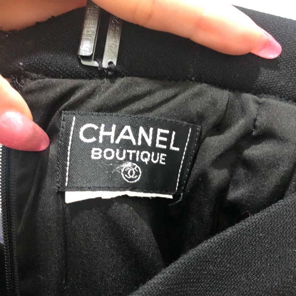 Black Chanel  Skirt